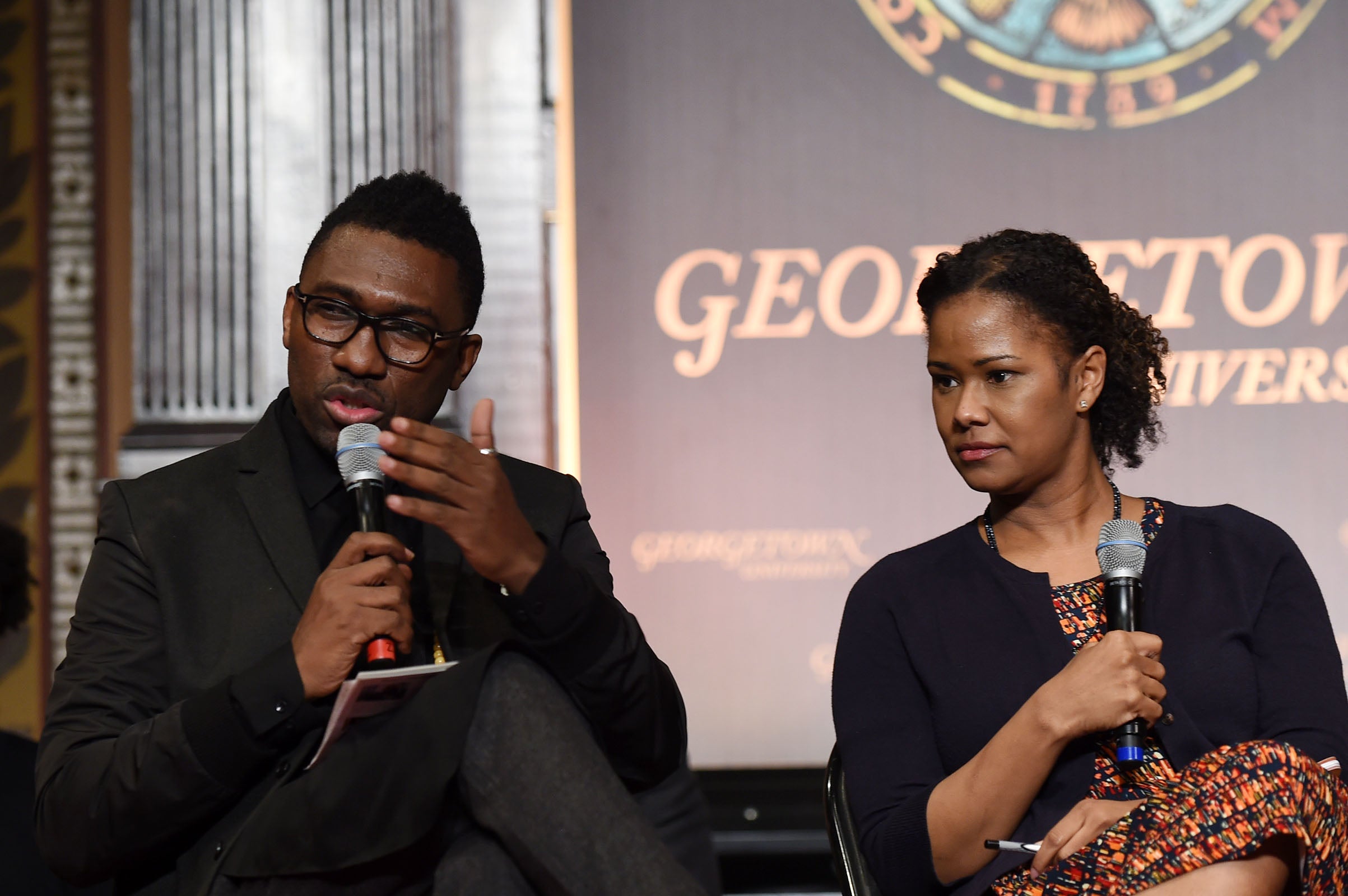 Photo of Kwame Kwei-Armah and Soyica Colbert