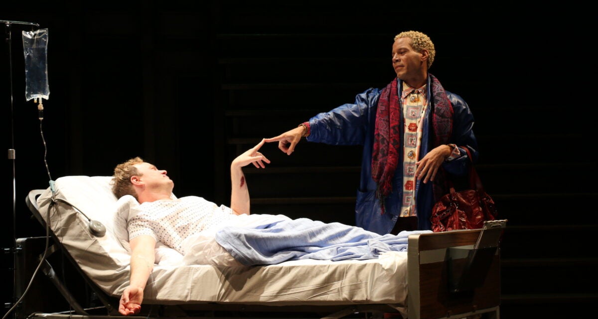 Angels In America Review Garfield And Lane Excel In Kushner S Surreal Epic Theatre The Guardian