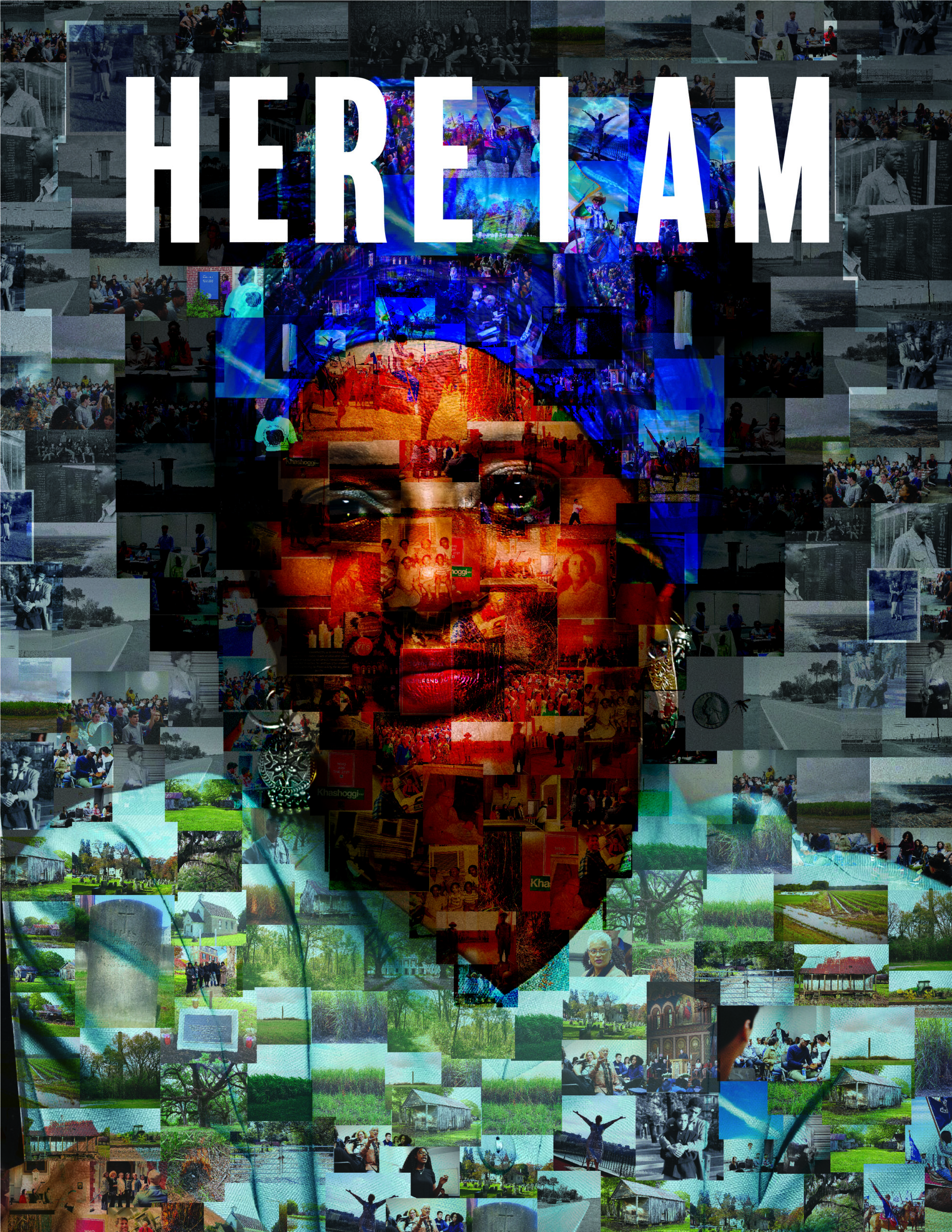Here I Am image collage