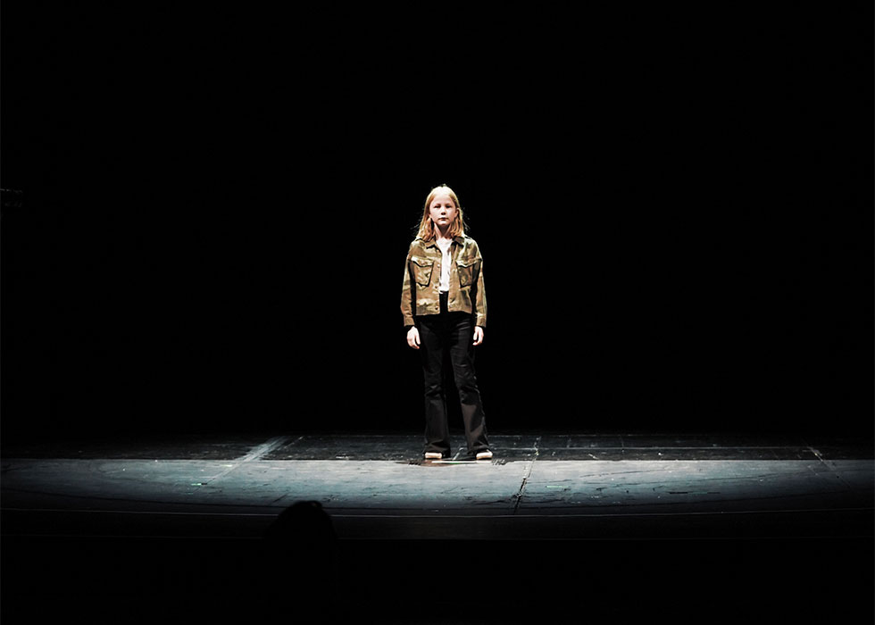 Coal + Ice Dramaten Production Image 1 We Hear You—Greta Thunberg's Speeches Photo Jacob Bengtsson