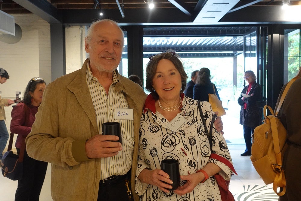 Evelyn and Bill, longtime friends of The Lab