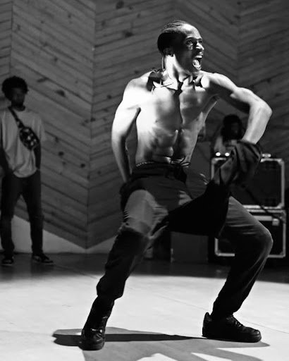 [Dancer Nicolas Mutima Yanece/ photo by: Jay Kiseke]